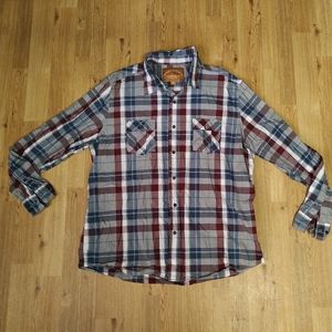 Red Camel size XXL long sleeve Plaid Shirt